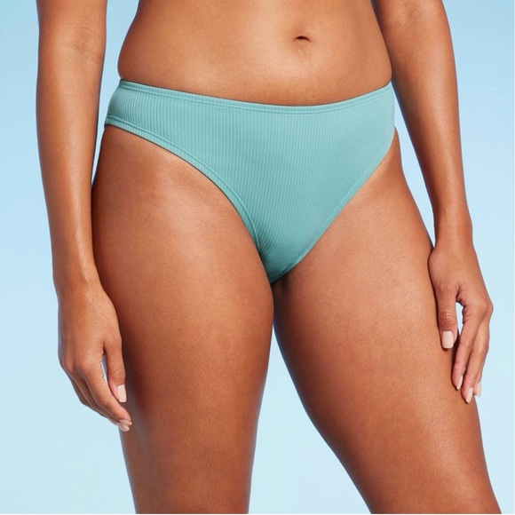 🌴SALE RIBBED CHEEKY BIKINI BOTTOMS - Picture 5 of 9